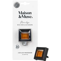 Maison & Muse Liquid Car Vent Clip Air Freshener Vanilla & Caramel each