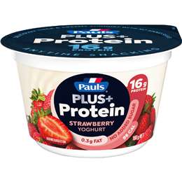 Pauls Plus Protein Strawberry Yoghurt product image