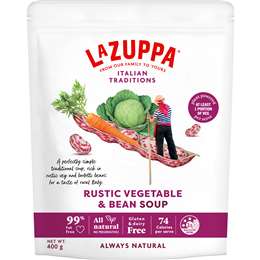 La Zuppa Soup Pouch Rustic Vegetable & Bean