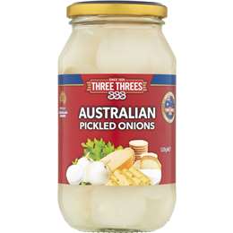 Three Threes Pickled Onions