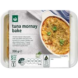 Woolworths Tuna Mornay Bake 350g