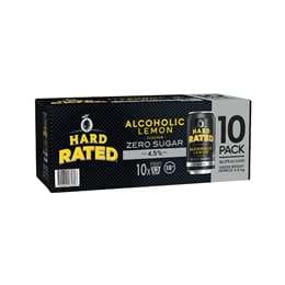 Hard Rated Lemon with Zero Sugar Can