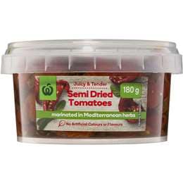 Woolworths Semi Dried Tomatoes & Herbs Prepacked