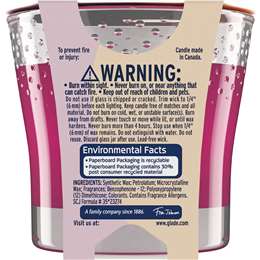 Glade Candle Air Freshener Vanilla Passionfruit & Hawaiian Breeze