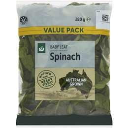 Woolworths Baby Leaf Spinach Spinach