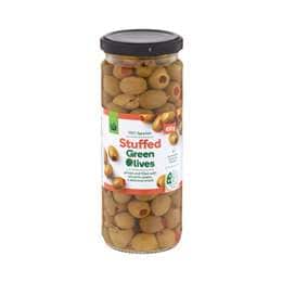 Woolworths Green Stuffed Olives