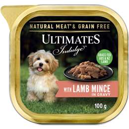 Ultimates Indulge Wet Dog Food Lamb Mince In Gravy