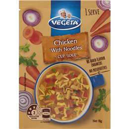 Vegeta Chicken With Noodles Cup Soup 18g