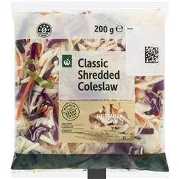 Woolworths Classic Shredded Coleslaw