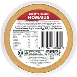 Yumi's Chipotle Hommus Dip