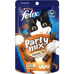 Felix Party Mix Cat Treats Classic 60g