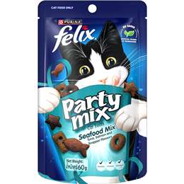 Felix Party Mix Cat Treats Seafood 60g