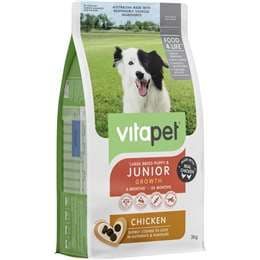 Vita Pet Dry Dog Food Junior Chicken 3kg