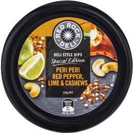 Red Rock Deli Dip Peri Peri & Lime