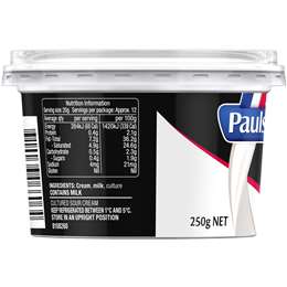 Pauls Regular Sour Cream