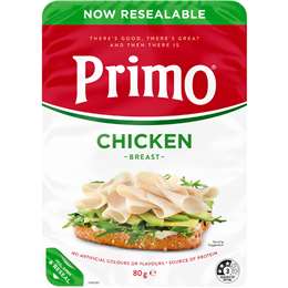 Primo Chicken Breast Sliced Thinly Sliced