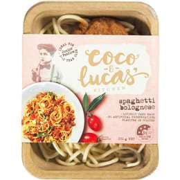 Coco & Lucas' Spaghetti Bolognese Frozen Meal 220g