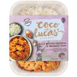 Coco & Lucas' Butter Chicken & Jasmine Rice Frozen Meal