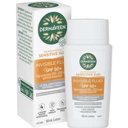 Dermaveen Sensitive Sun Invisible Fluid Sunscreen SPF 50+ 50ml