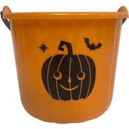 Halloween Trick Or Treat Pail Pumpkin Orange each