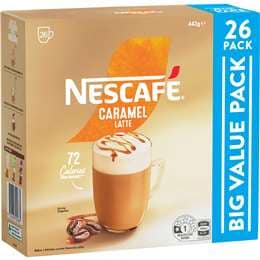 Nescafe Caramel Latte Coffee Sachets