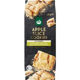 Woolworths 12 Apple Sliced Cookies 225g