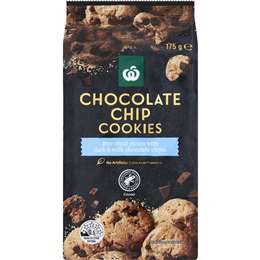 Woolworths Mini Chocolate Chip Cookies 175g