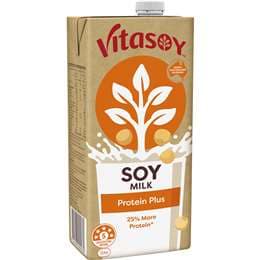 Vitasoy Protein Plus Unsweetened Soy Long Life Milk UHT 1L