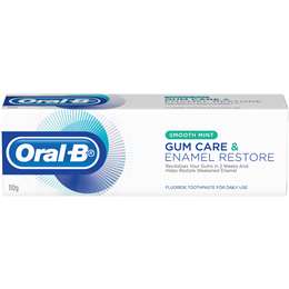 Oral-b Gum Care & Enamel Restore Fluoride Toothpaste Mint 110g | Woolworths