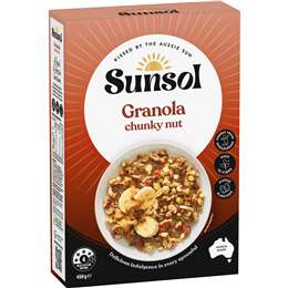 Sunsol Granola Chunky Nut 450g