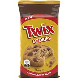 Twix Cookies Caramel & Chocolate 144g