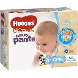 Huggies Ultimate Nappy Pants Toddler Boy Jumbo