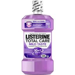 Listerine Total Care Zero Alcohol Mouthwash 1l | Woolworths