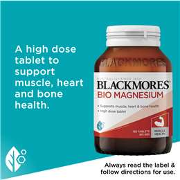 Blackmores Bio Magnesium Muscle Health Tablets