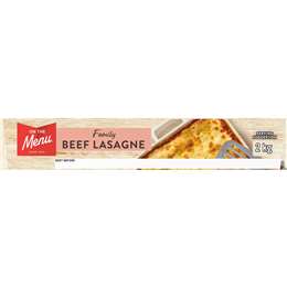On The Menu Beef Lasagne Null