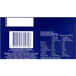 Tetley Tagless Tea Bags 