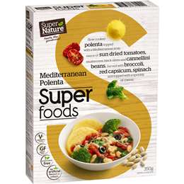 Super Nature Super Foods Mediterranean Polenta Frozen Meal