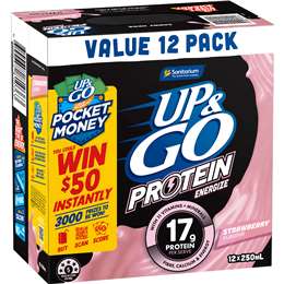 Up&Go Protein Energize Liquid Breakfast Strawberry