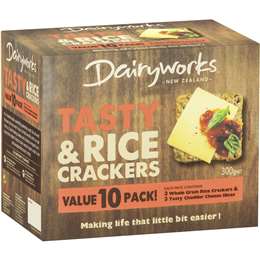 Dairyworks Tasty Cheese & Rice Cracker