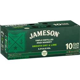Jameson Smooth Dry & Lime Irish Whiskey