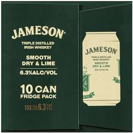 Jameson Smooth Dry & Lime Irish Whiskey