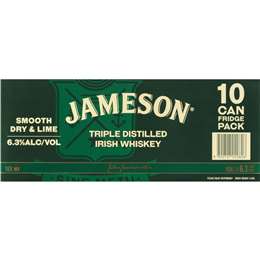 Jameson Smooth Dry & Lime Irish Whiskey