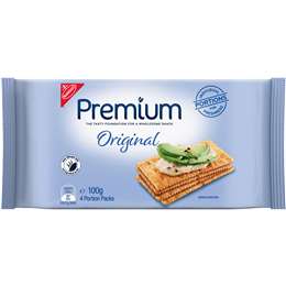 Premium Crispbread Original 100g | Woolworths