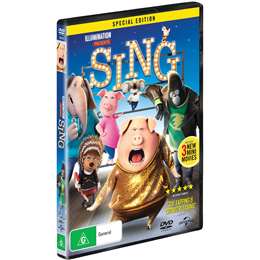 Sing (2016) - Dvd Each | Woolworths