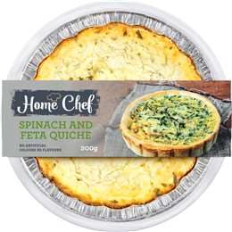 Home Chef Spinach & Feta Quiche Chilled Meal