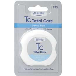All Smiles Total Care Dental Floss 50m each