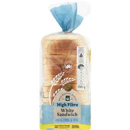 Woolworths White Soft Hi-fibre Bread