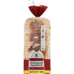 Woolworths Multigrain Sandwich Hi-fibre Bread