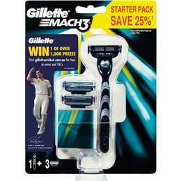 gillette mach 3 blades woolworths