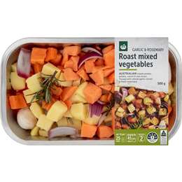 Woolworths Cook Roast Mixed Vegetables With Garlic & Rosemary